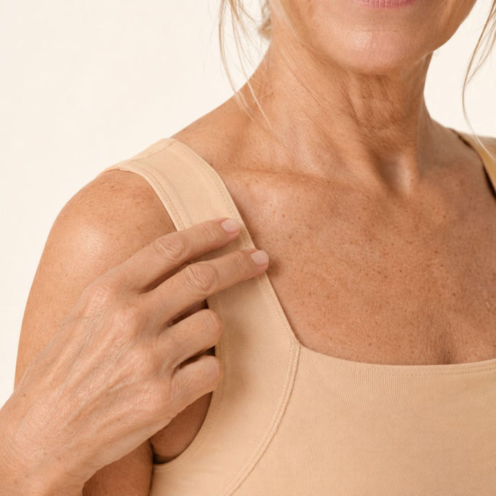 MARIANNE | Built-In Bra Shaper Vest Top