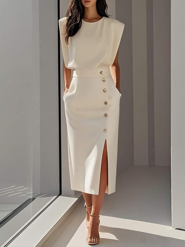 GENEVIEVE midi dress