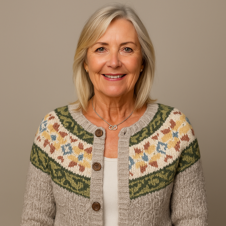 EDITH cardigan worn
