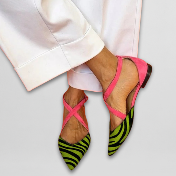 CHERYL | Ballet Pumps with Straps