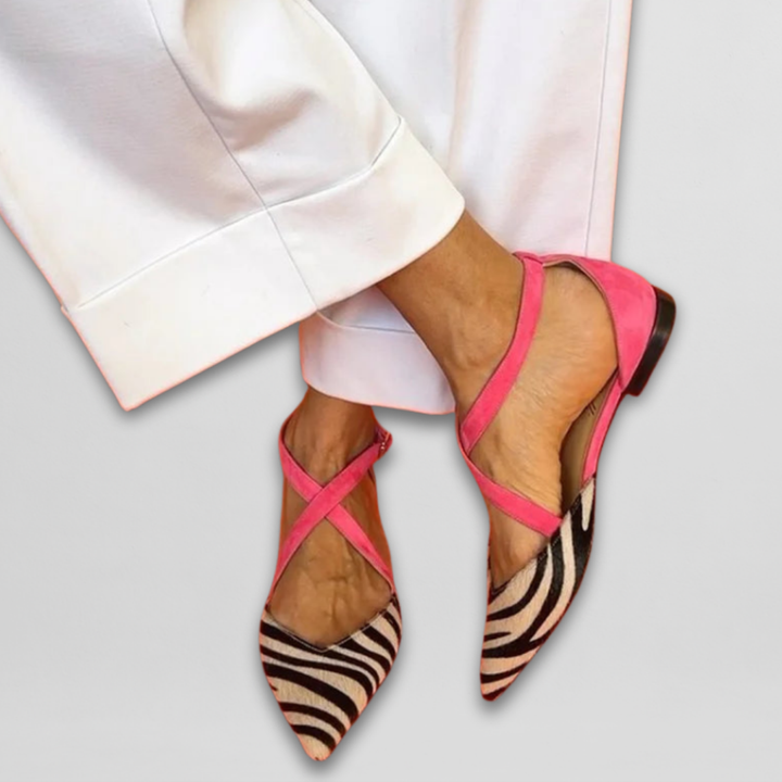 CHERYL | Ballet Pumps with Straps