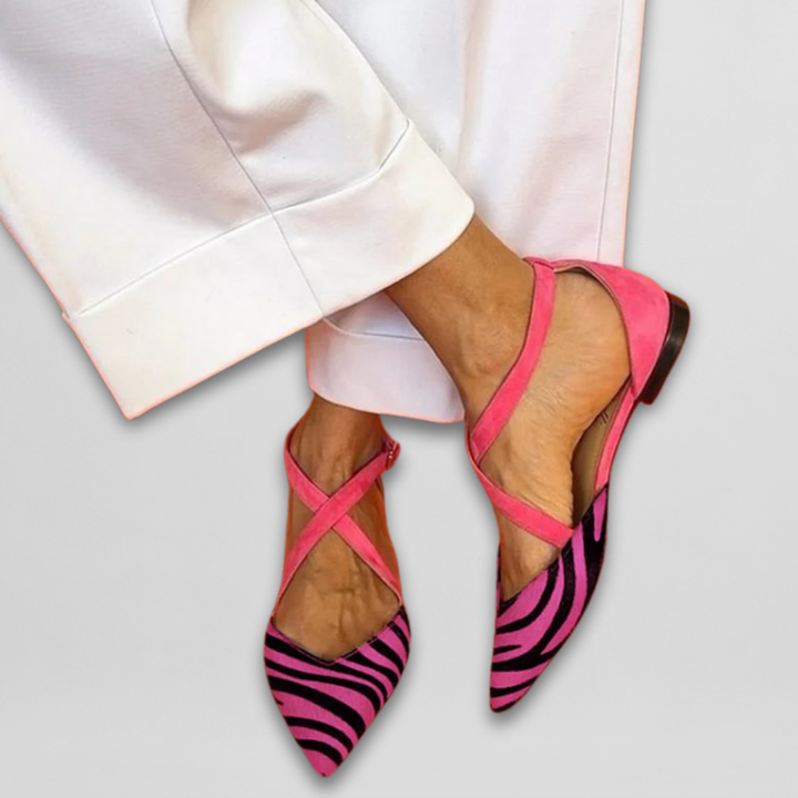 CHERYL | Ballet Pumps with Straps