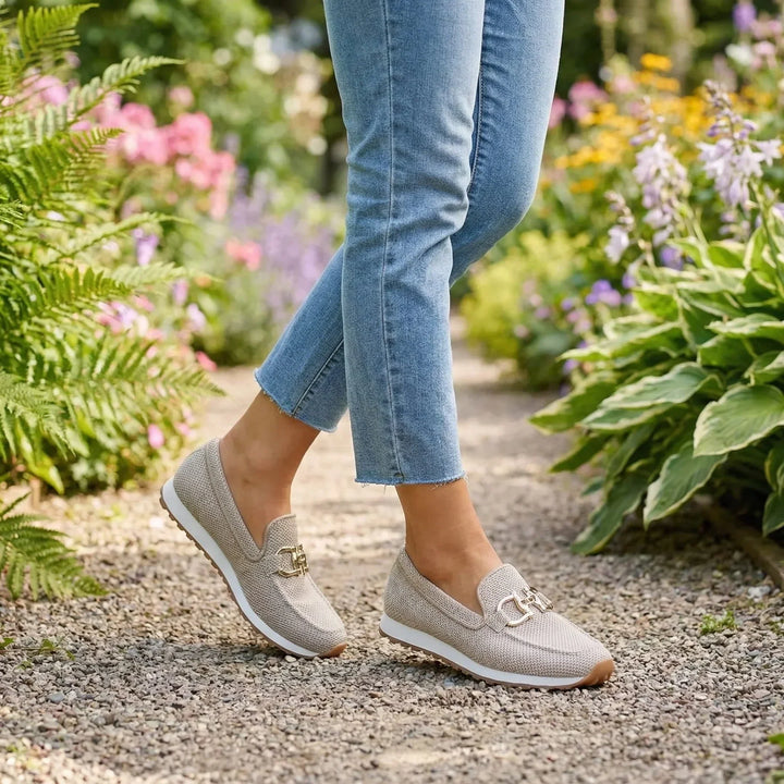 SHARON | Orthopaedic Loafer-Style Sports Trainers