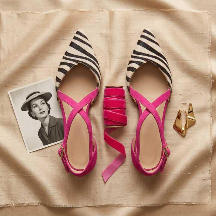 CHERYL | Ballet Pumps with Straps