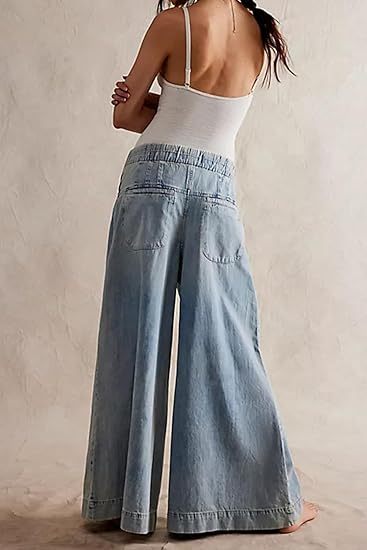 GRETA | Wide-Leg Loose Fit Jeans