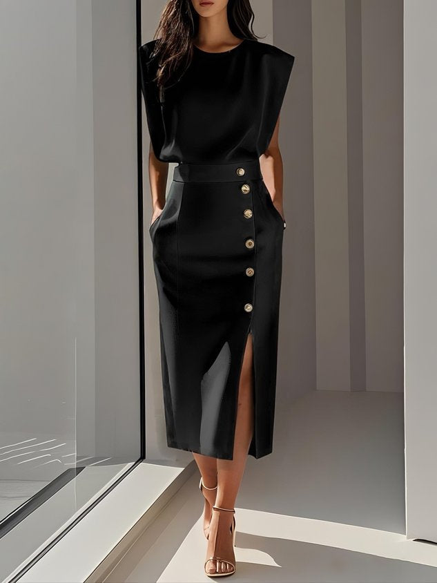 GENEVIEVE midi dress