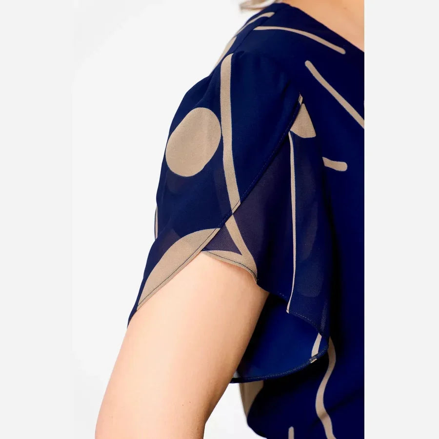 IVY polka dot midi dress