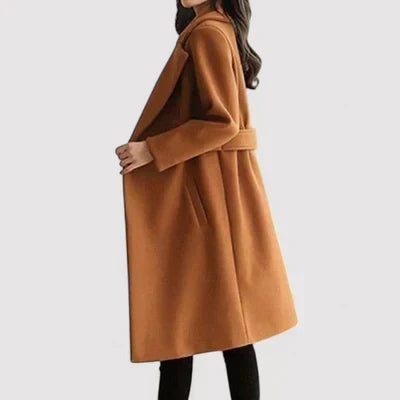 MELANIE | Classic Coat with Belt