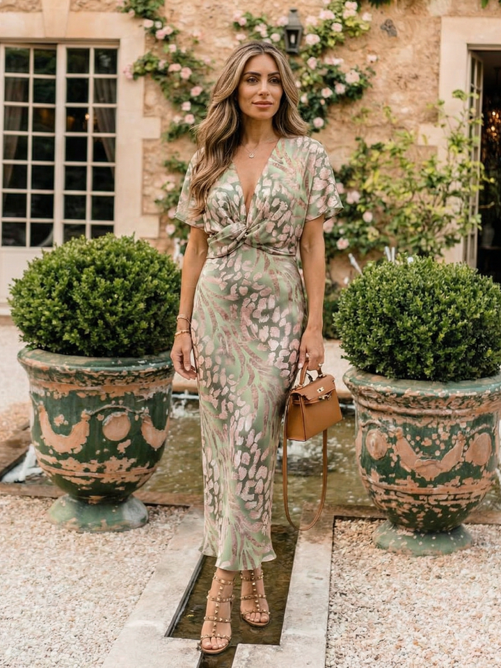 VIVETTE midi dress detail