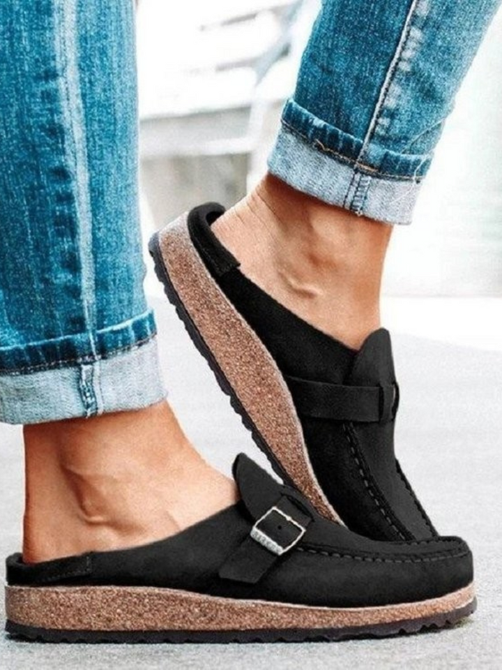 CHARLOTTE | Buckle Comfort Clogs