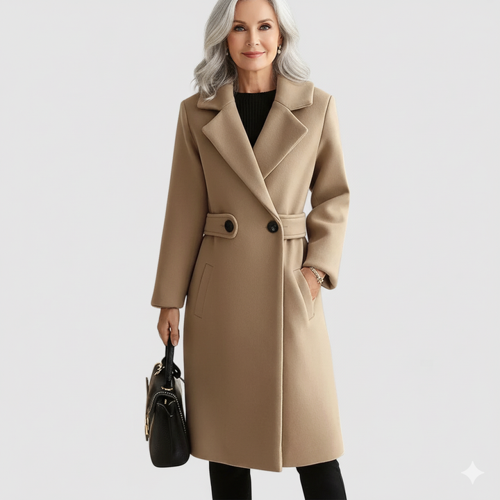 MELANIE | Classic Coat with Belt