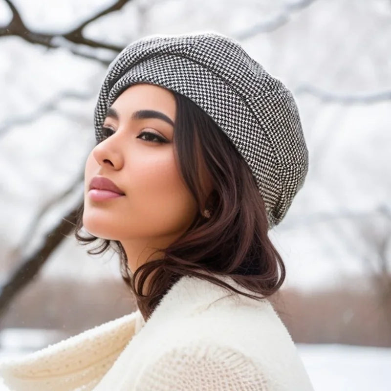 ROSAMILLE | Stylish Tweed Beret