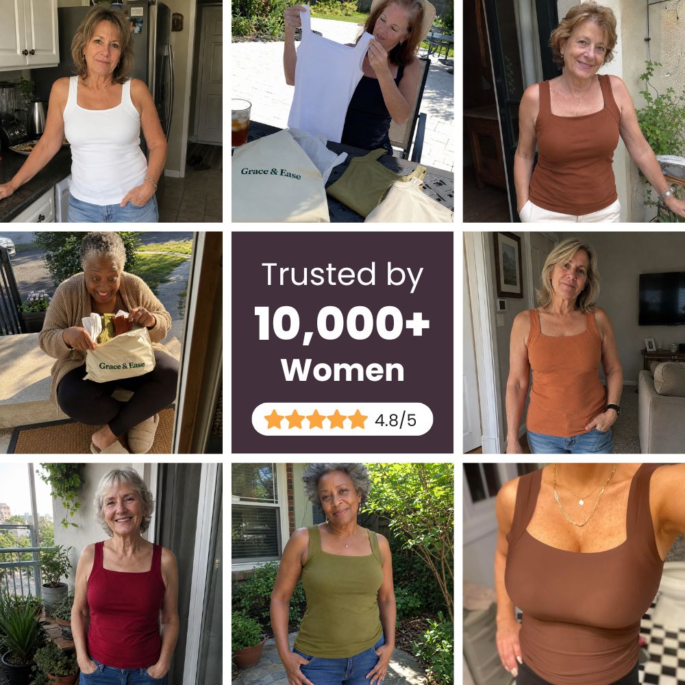 MARIANNE | Built-In Bra Shaper Vest Top