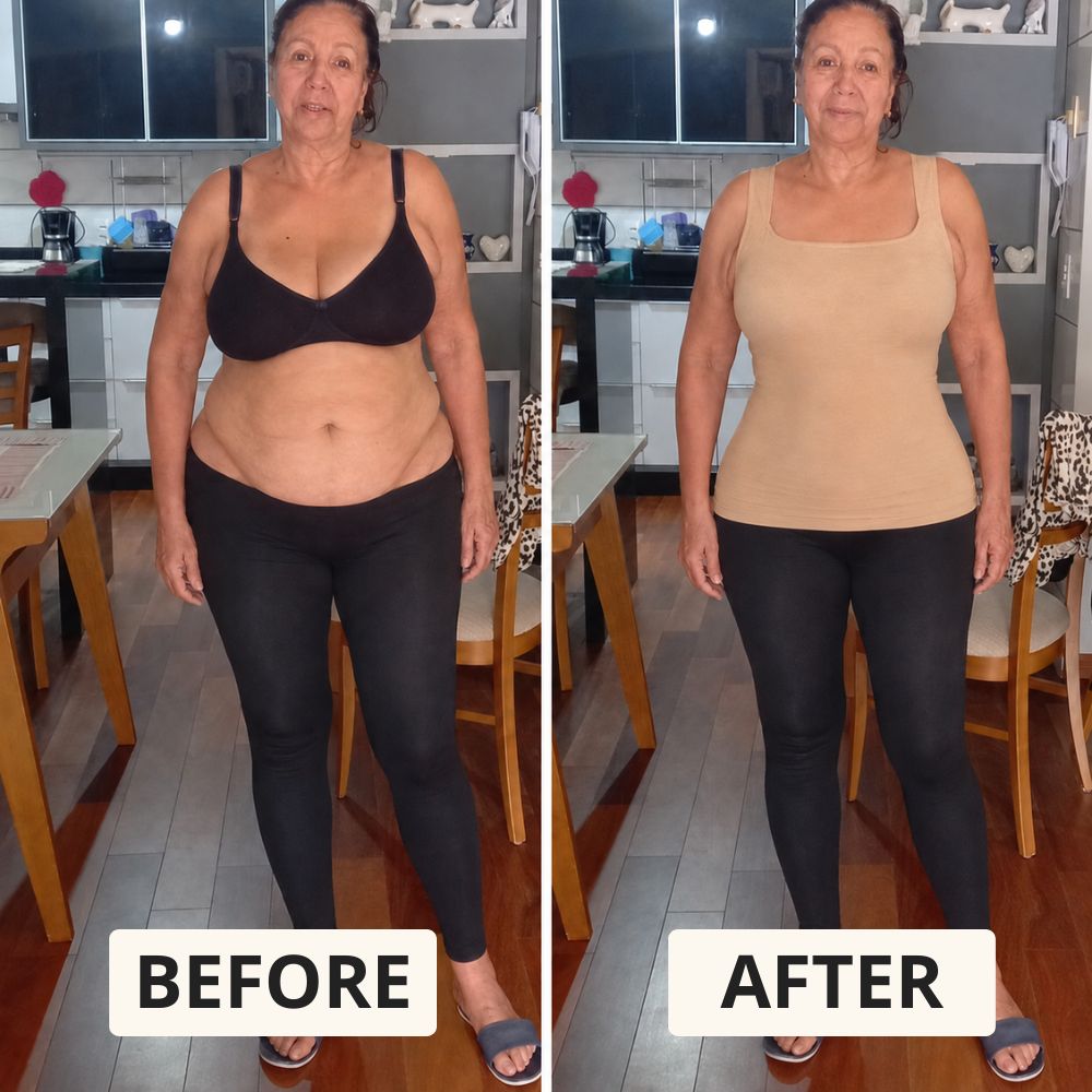 MARIANNE | Built-In Bra Shaper Vest Top