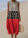 JANE | Colourblock Midi Dress