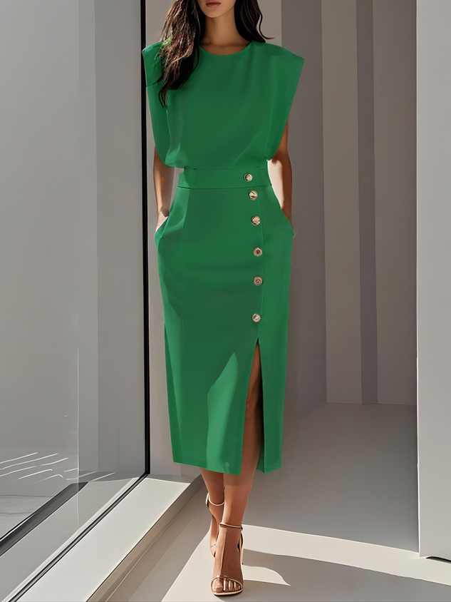 GENEVIEVE midi dress