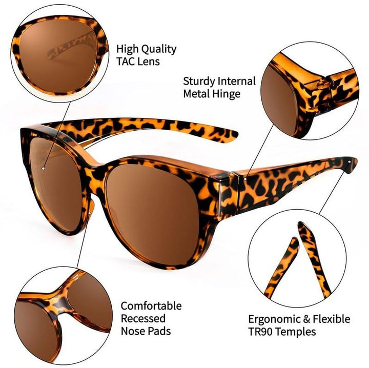IRIS | Polarised Cat Eye Sunglasses with UV400