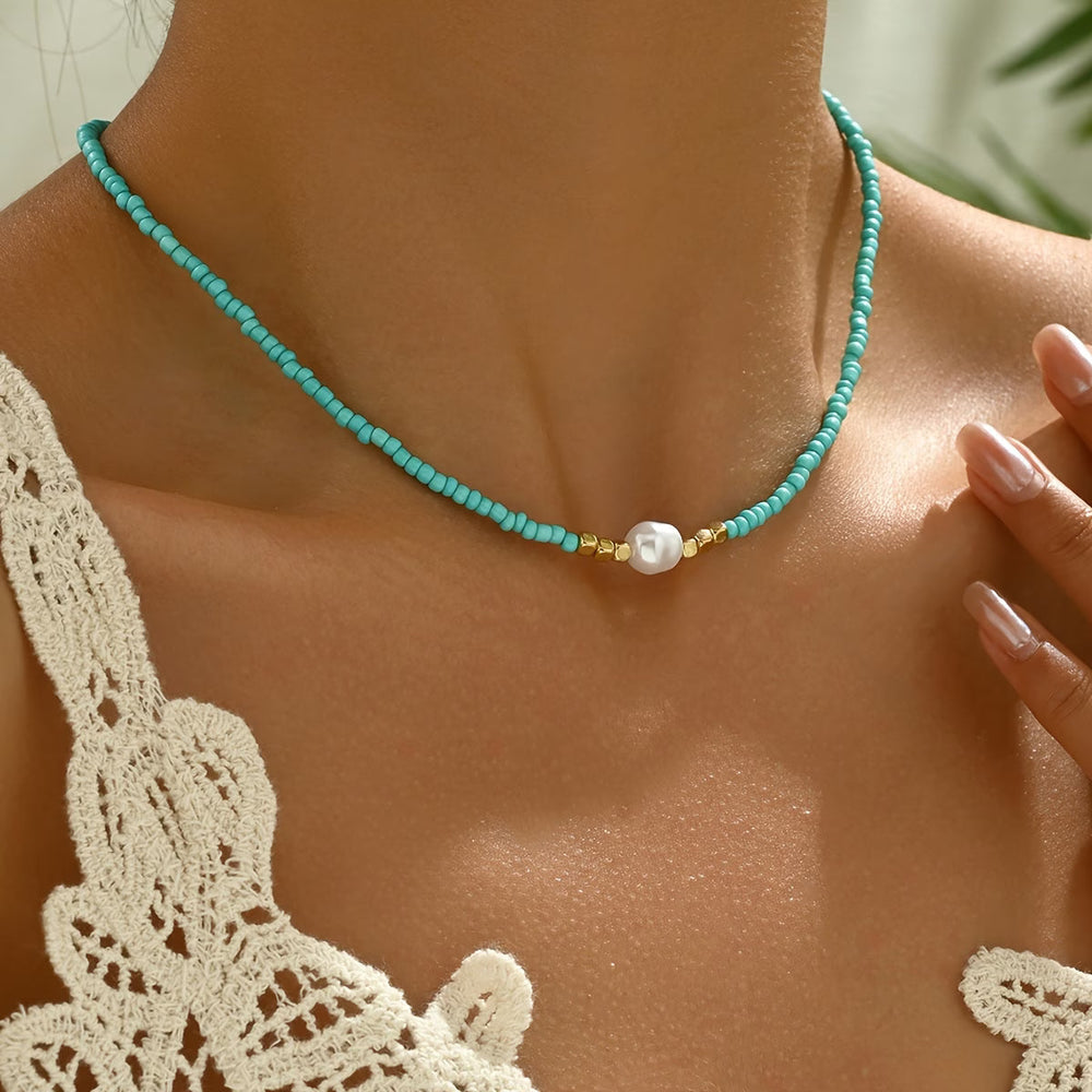 AZURINE necklace white