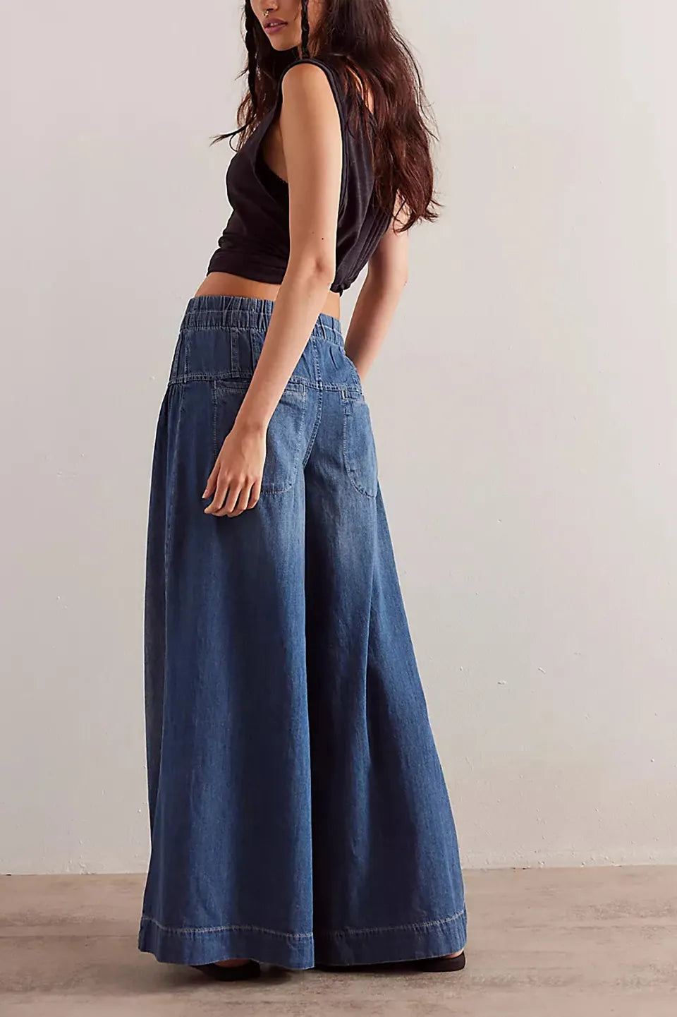 GRETA | Wide-Leg Loose Fit Jeans