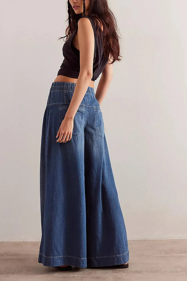 GRETA | Wide-Leg Loose Fit Jeans