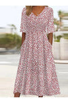 EVELYN | Polka Dot Midi Dress