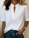 LAURA | Chic V-Neck Blouse